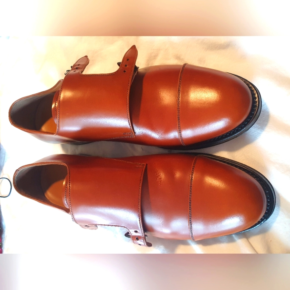 Brooks Brothers Golden Fleece Double Monk Straps